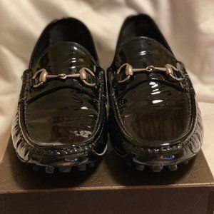 Gucci Black Driving Loafer